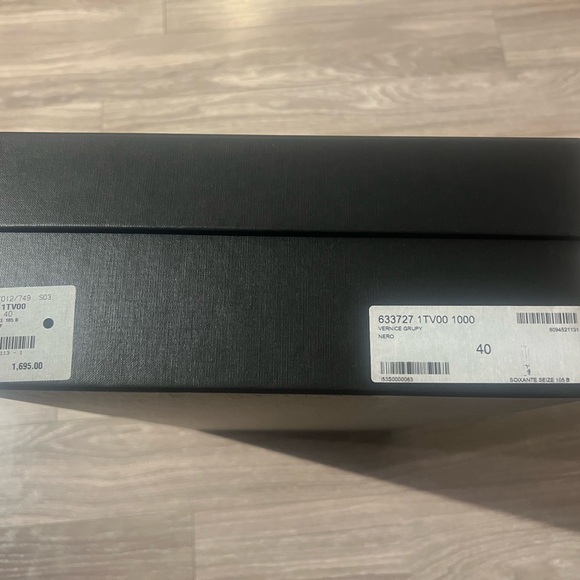 Saint Laurent Soixante Seize 105 Black Patent Leather Knee-High Boots sz 40 - Picture 5 of 5